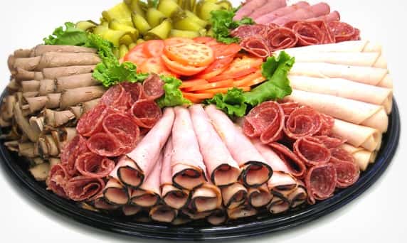 Lunch Party Platters - Meats & Cheeses
