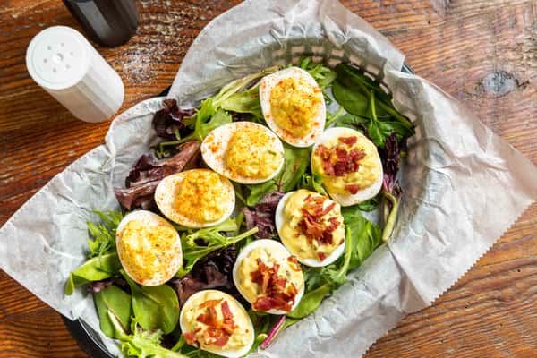 deviled eggs