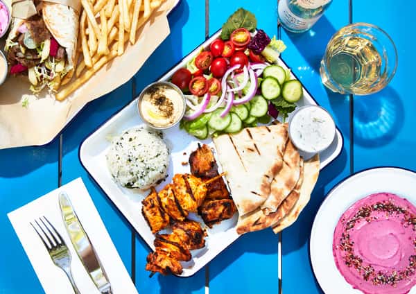 Capo Restaurant x ERIN NG - Chicken Kebab Plate