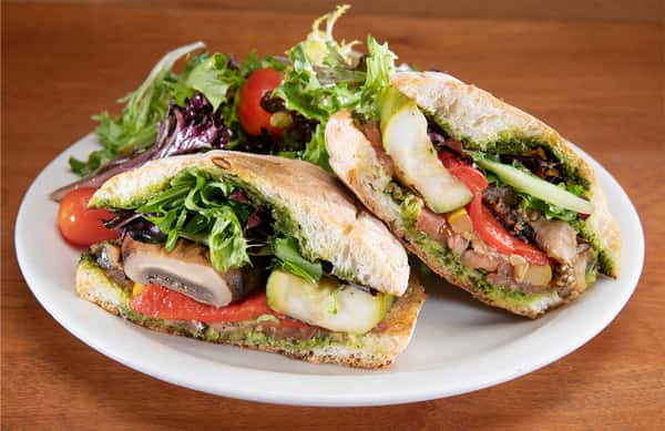 Grilled Veggies with Pesto