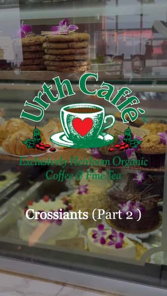 The moment you’ve been waiting for...the Urth Croissants at Urth Beverly Hills 💎🥐

We hope you have enjoyed your visit to the Urth Beverly Hills to try our deliciously authentic croissants...we are sorry it had to end so soon! But don’t worry, Urth Caffé intends to continue with a tour around Urth, join us next time for another series of exquisite baked goods.

Urth’s Croissants are available at every Southern California location as well as the Urth Wynn Las Vegas. Visit your favorite location to enjoy a decadent cup of Urth’s heirloom, organic coffee or aromatic fine teas with our flaky, buttery croissants! 

#urthcaffe #pâtisserieviennoiserie #urthcroissants #frenchrecipe #reels