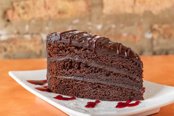 Double Fudge Chocolate Cake
