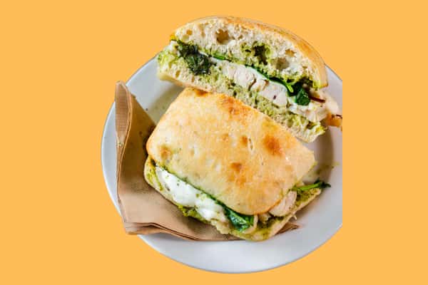 Chicken Pesto Focaccia