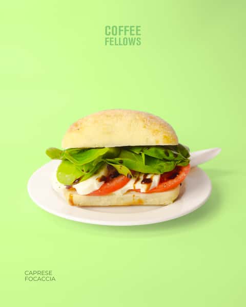 Caprese Focaccia Sandwich