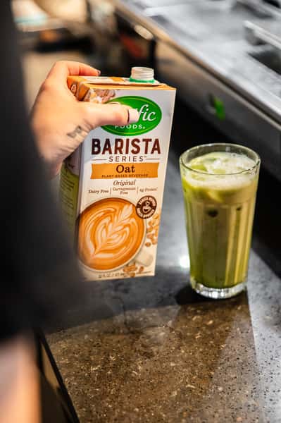 Oat milk Matcha Latte