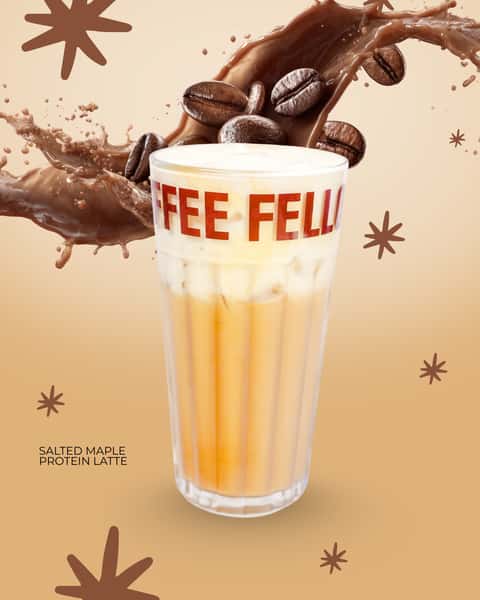 Salted Maple Protein Latte