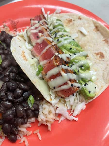 Ahi Tuna Taco