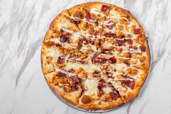 Chicken Bacon Ranch Pizza