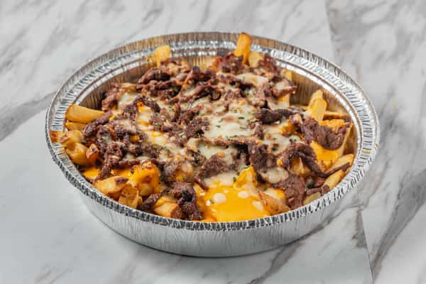 Loaded Philly Steak Fries