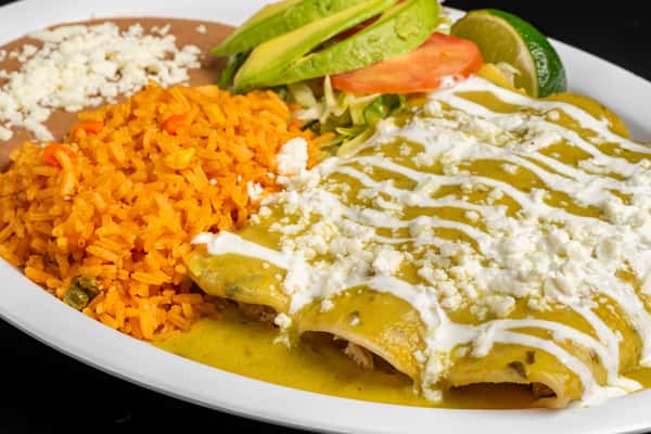 Enchiladas Verdes