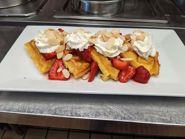 Strawberry Shortcake Waffle