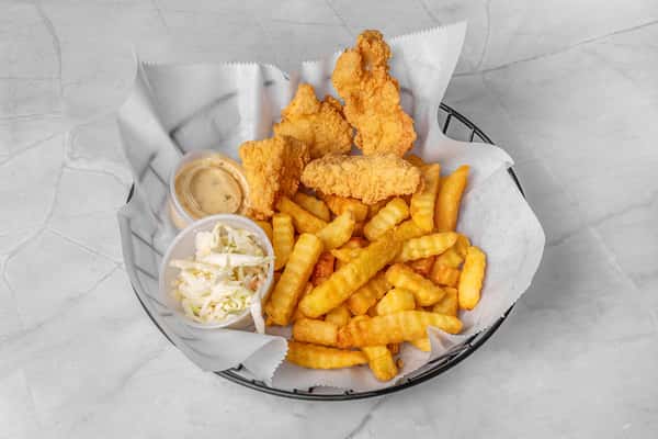 Chicken Fingers with French Fries