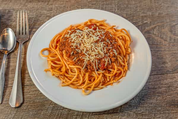 Spaghetti & Brickhouse Meatsauce