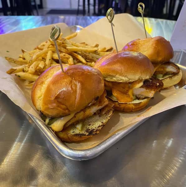 Spicy Chicken Sliders
