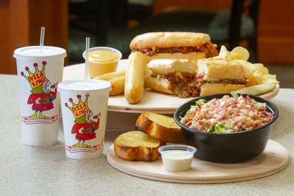 pizza king combo meal