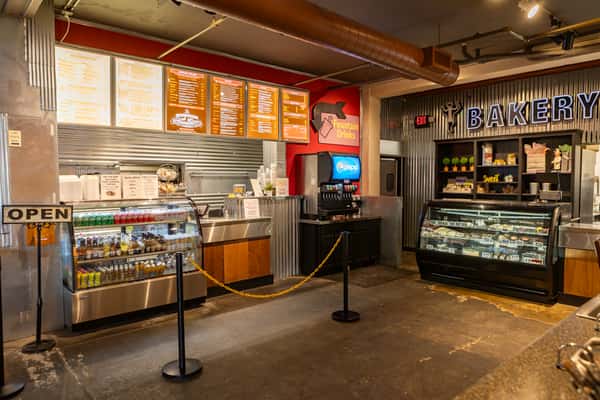 Grill front counter
