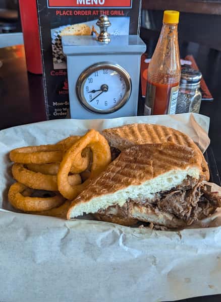 Steak & Cheddar Panini