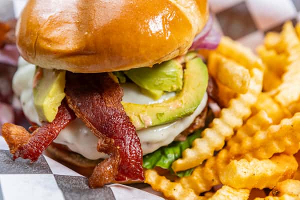 Avocado Bacon Burger