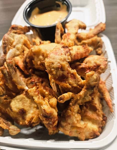 Deep Fried Hard-Shell Blue Crabs (1 pound)