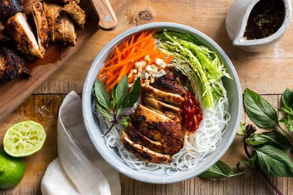 Grilled Chicken Rice Vermicelli Noodle