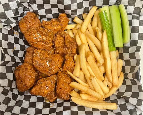 #5 - 10 Boneless Wings Combo