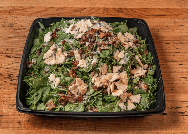 Watercress Cesar Salad Catering