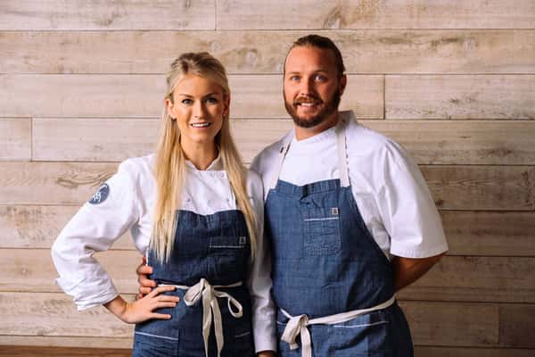 Chef Janine Booth and Chef Jeff McInnis