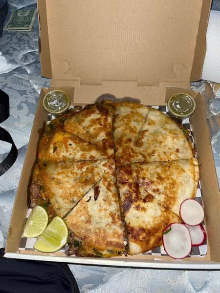 Takeout order of mexican food