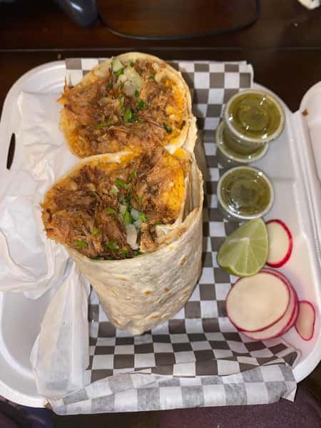 Takeout burrito