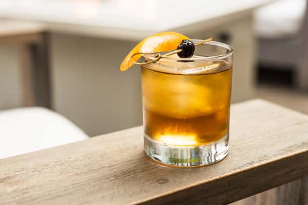 Spiced Cherry Old Fashioned
