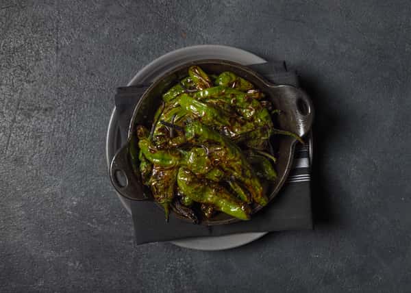 Grilled Shishito Peppers