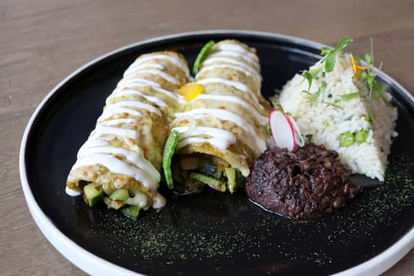 Enchiladas de Vegetales