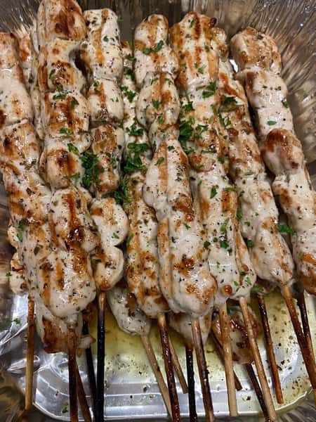 Large Portion Chicken Skewers