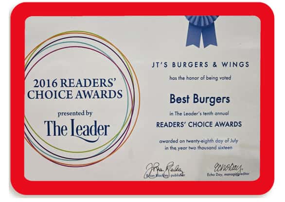2016 best burger