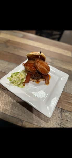 Fried Green Tomato Burger