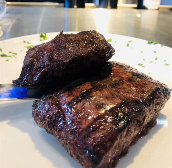 Grilled Tri-Tip on a plate