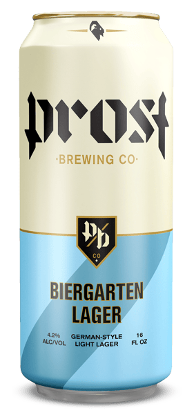 Prost Biergarten lager
