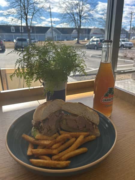 Chilli Lime Avocado Pork Sandwich