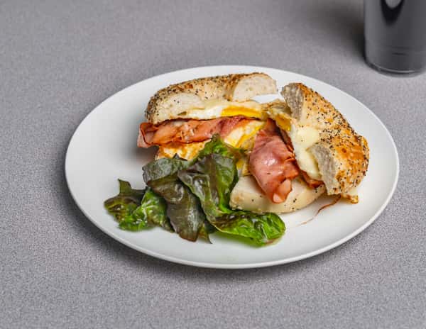 Ham, Egg and Cheese Sandwich