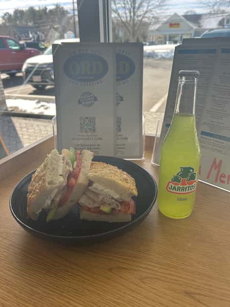 Turkey and Avocado Focaccia