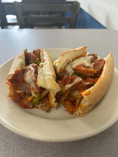 Sausage Peppers Onions Sub