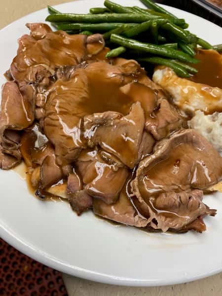 Hot Open Roast Beef