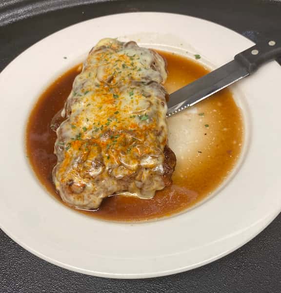 *French Onion NY Shell Steak