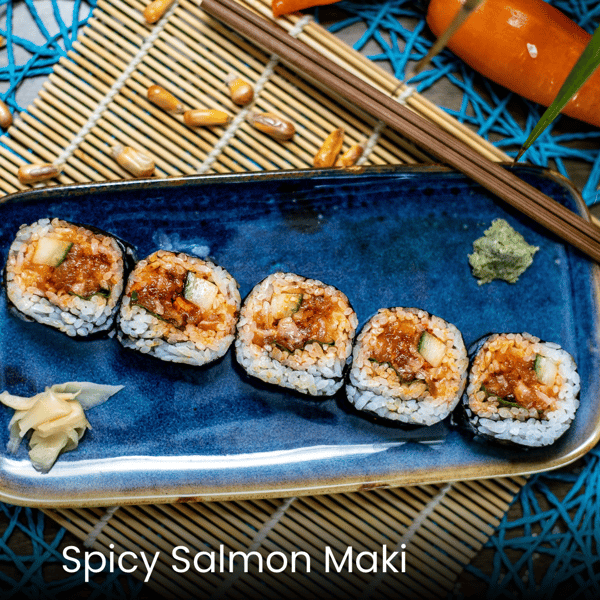 Spicy Salmon Maki, Best makis in Houston