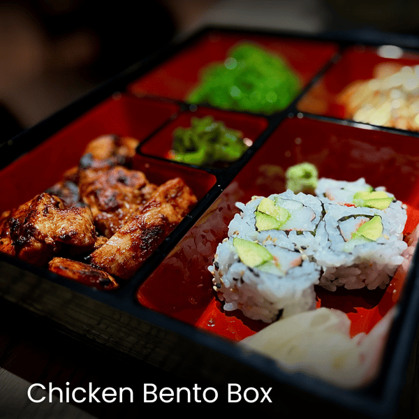 Chicken Bento Box in Houston, Best lunch in Houston, lunch in Westchase