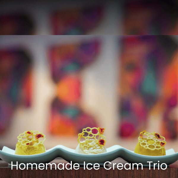 Homemade Ice Cream Trio, ice cream in Houston, Peruvian restaurant in Houston