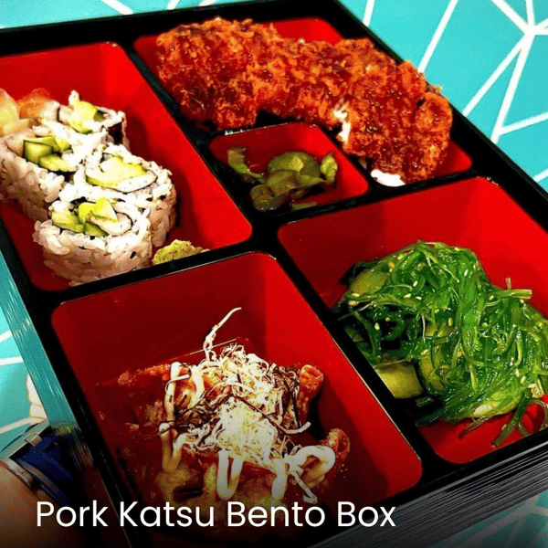 Pork Katsu Bento Box in Houston, Best lunch in houston, Lunch specials in Houston