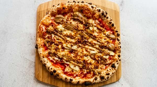 Pepper Chicken Pizza