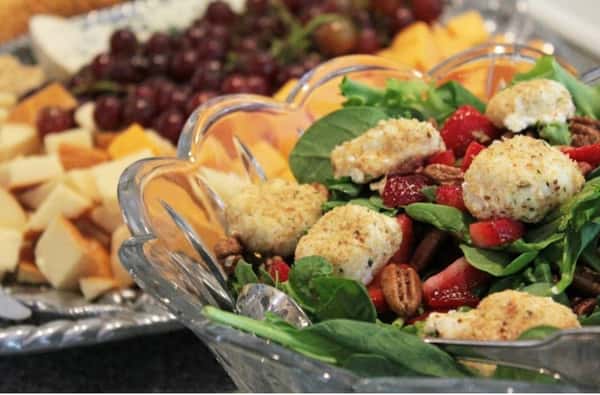 Goat Cheese summer salad