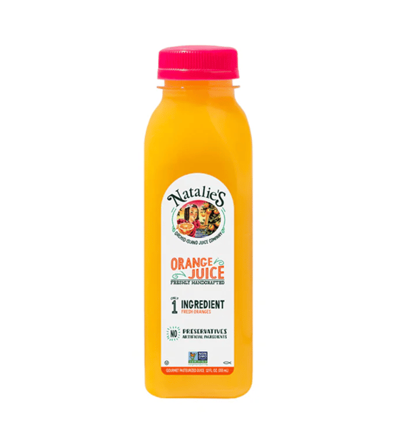 Natalie's Fresh Squeezed Orange Juice (12oz bottle)